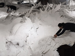 Min Jung-Yeon - La mer blanche [installation] - 2024