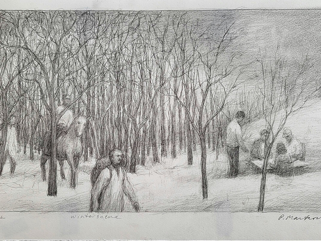 Peter Martensen - Winterscene - 2024 - ©