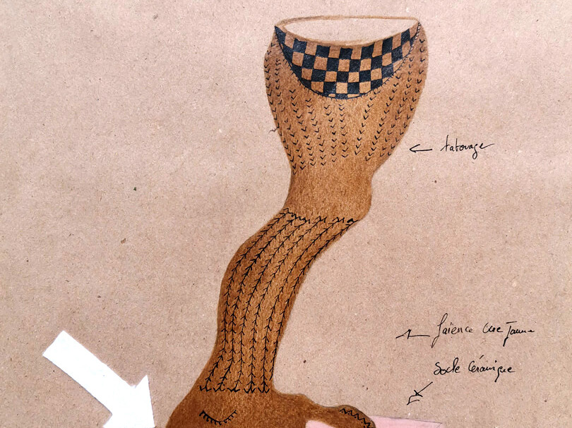 Farida Le Suavé - Rébus pour la sculpture