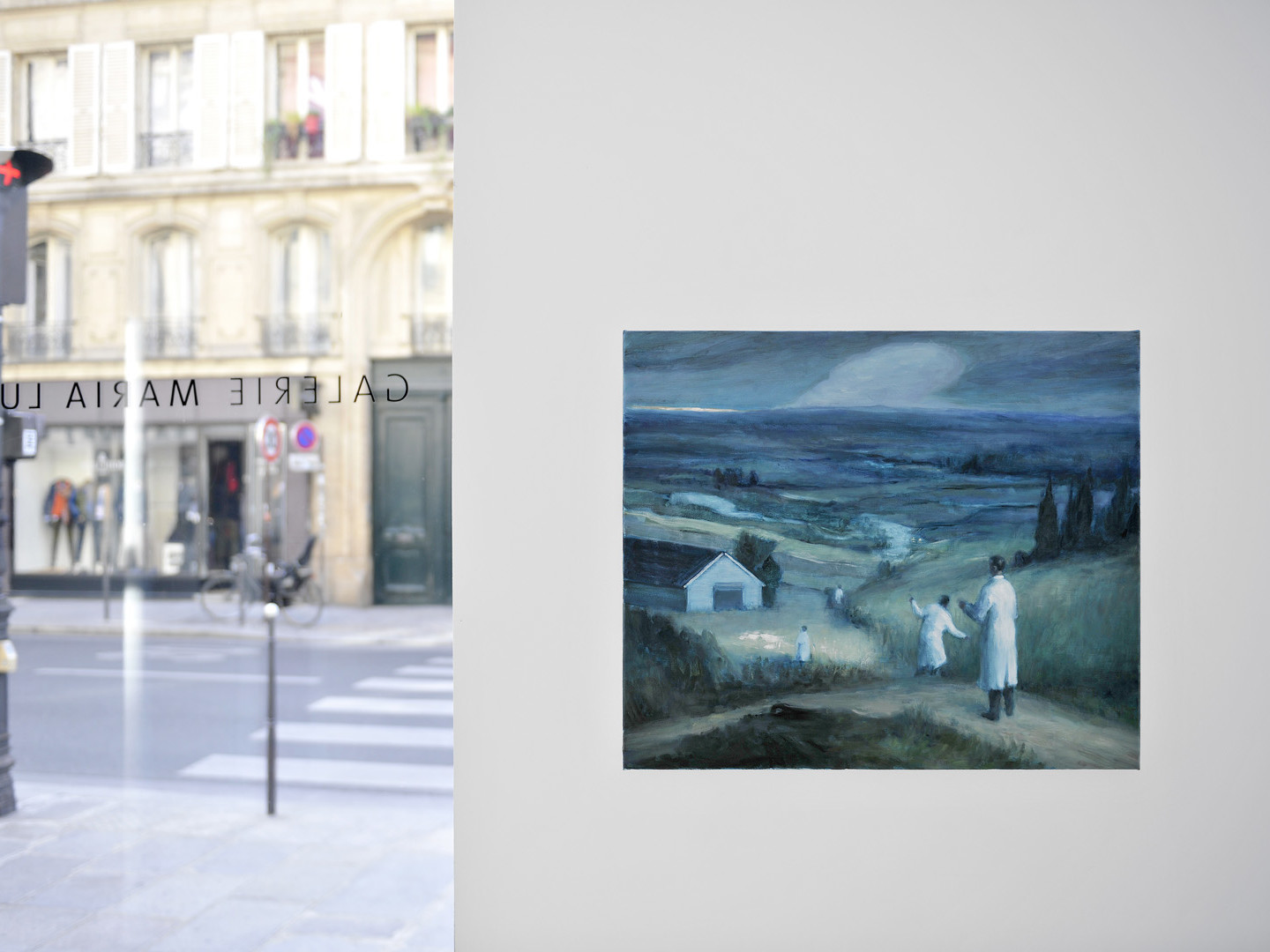 Peter Martensen - Galerie Maria Lund - vue expo Call from inside