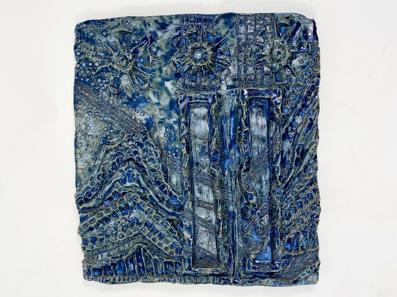 Pernille Pontoppidan Pedersen - Tablet green-blue