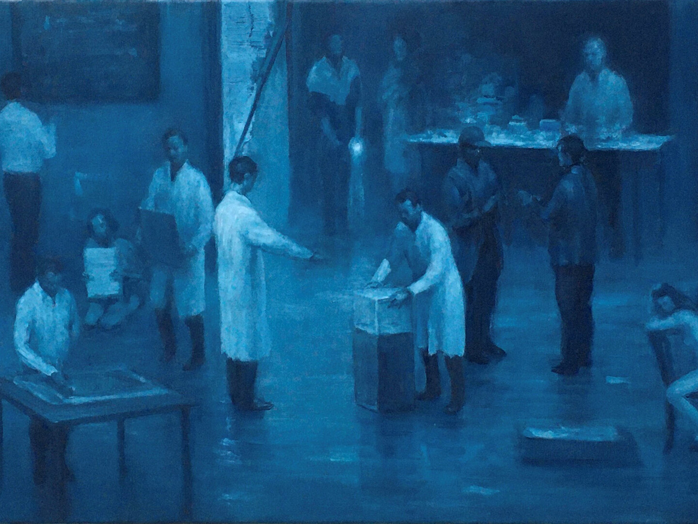 Peter Martensen - Sketch for 'The Studio'