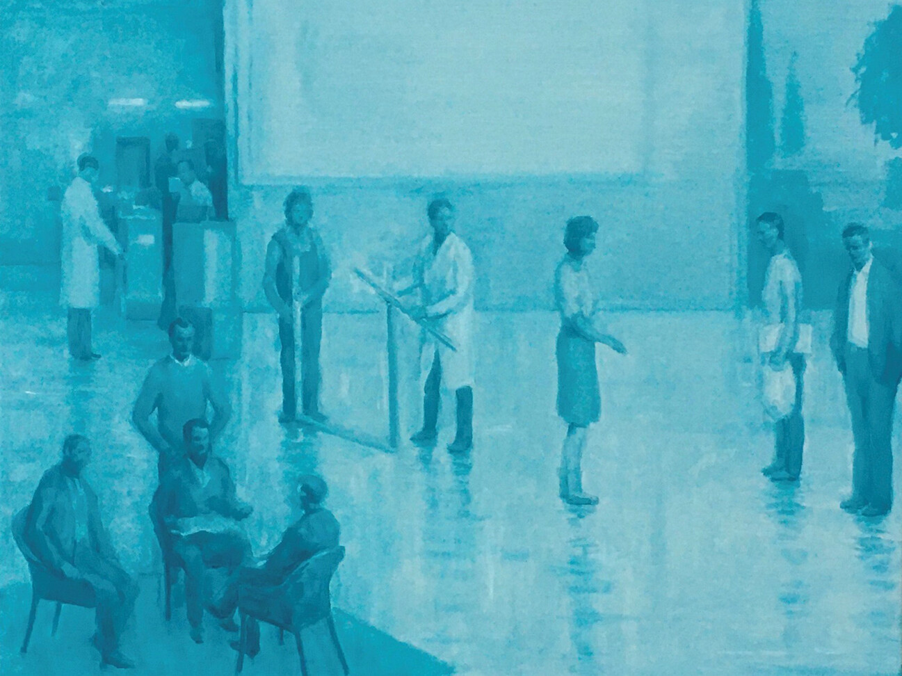 Peter Martensen - The Philosophers (Sketch for 'The Studio')