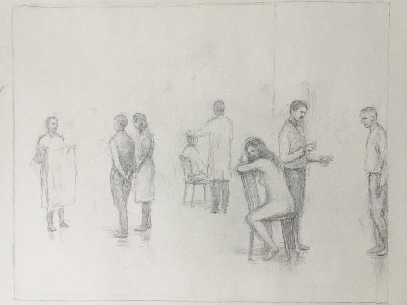 Peter Martensen - Sketch for 